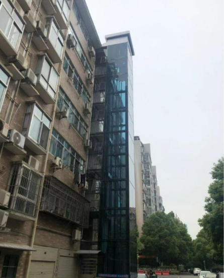老舊住宅樓的電梯加裝